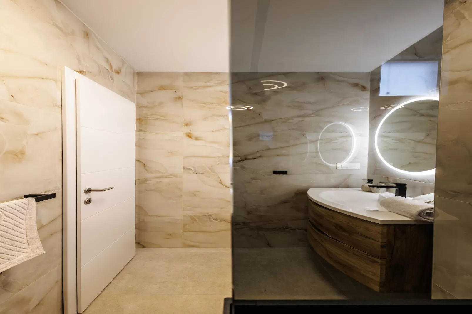 Villa La Fortezza with sea view - Badezimmer