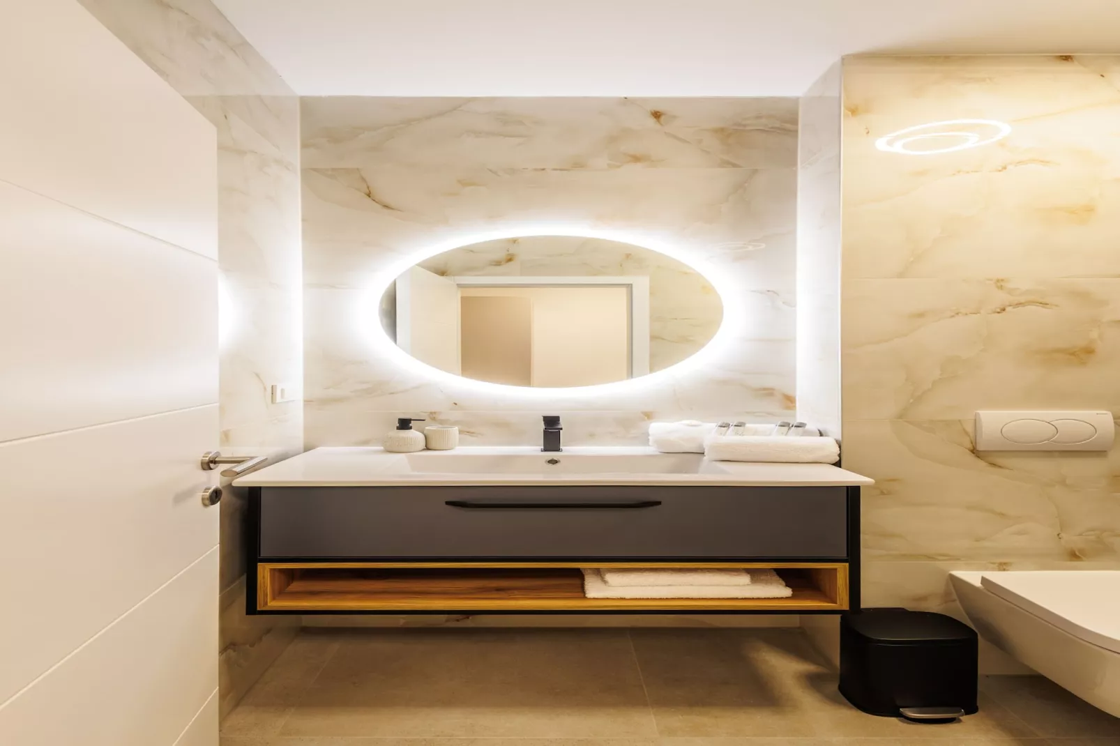 Villa La Fortezza with sea view - Badezimmer