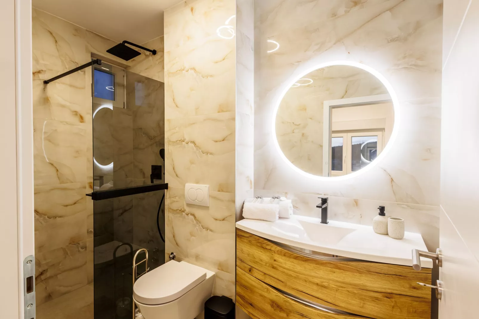 Villa La Fortezza with sea view - Badezimmer