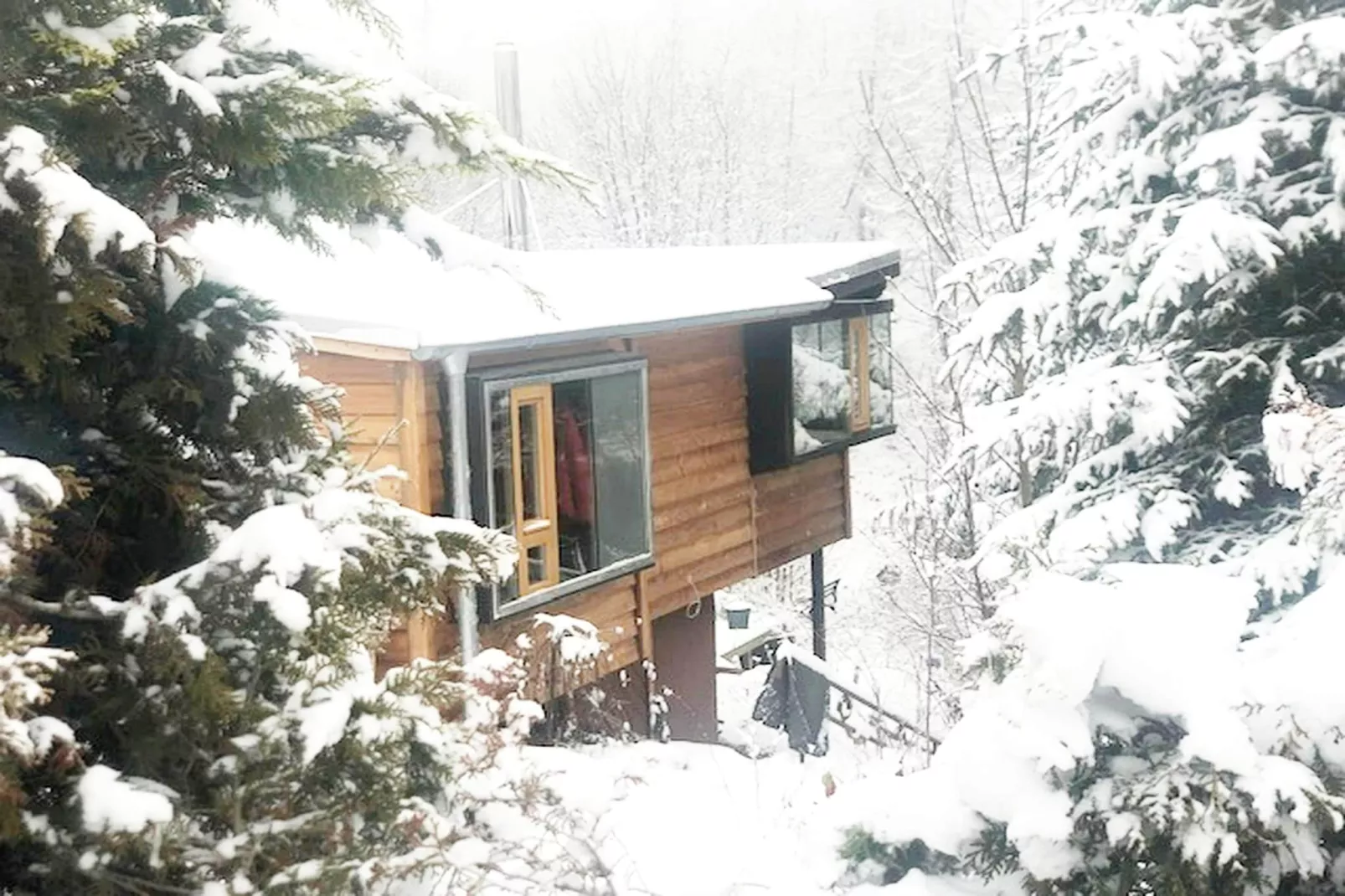 Modernes FERIENHAUS ALLRODE mit Wellness - Exterior in winter