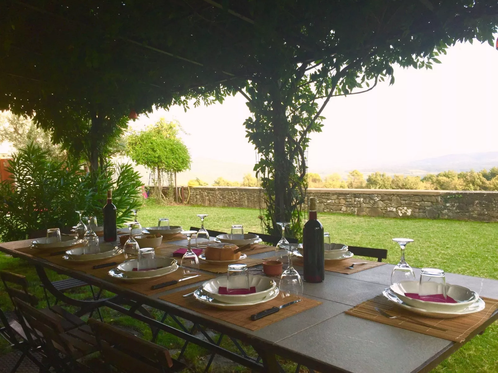 Für sieben Personen mit tollem Blick auf die Hügel des Chianti - Outside