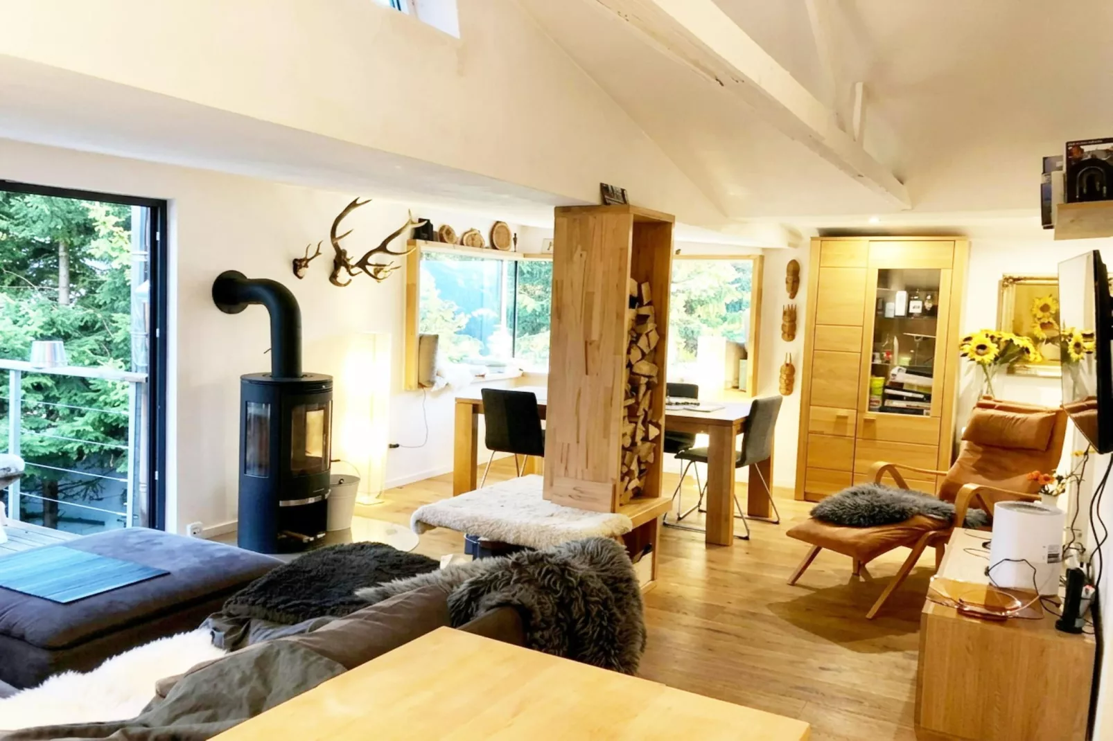 Modernes FERIENHAUS ALLRODE mit Wellness - Dining room