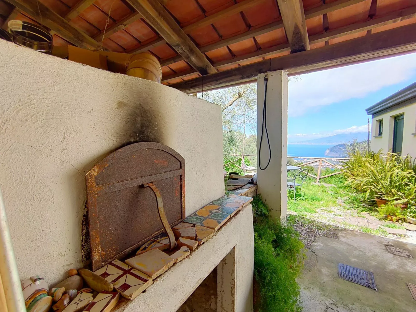 Studio" mit Blick auf den Golf von Neapel - Outside