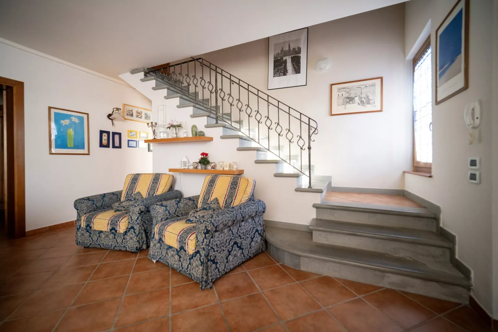 Villa a Loro Ciuffenna - Living room