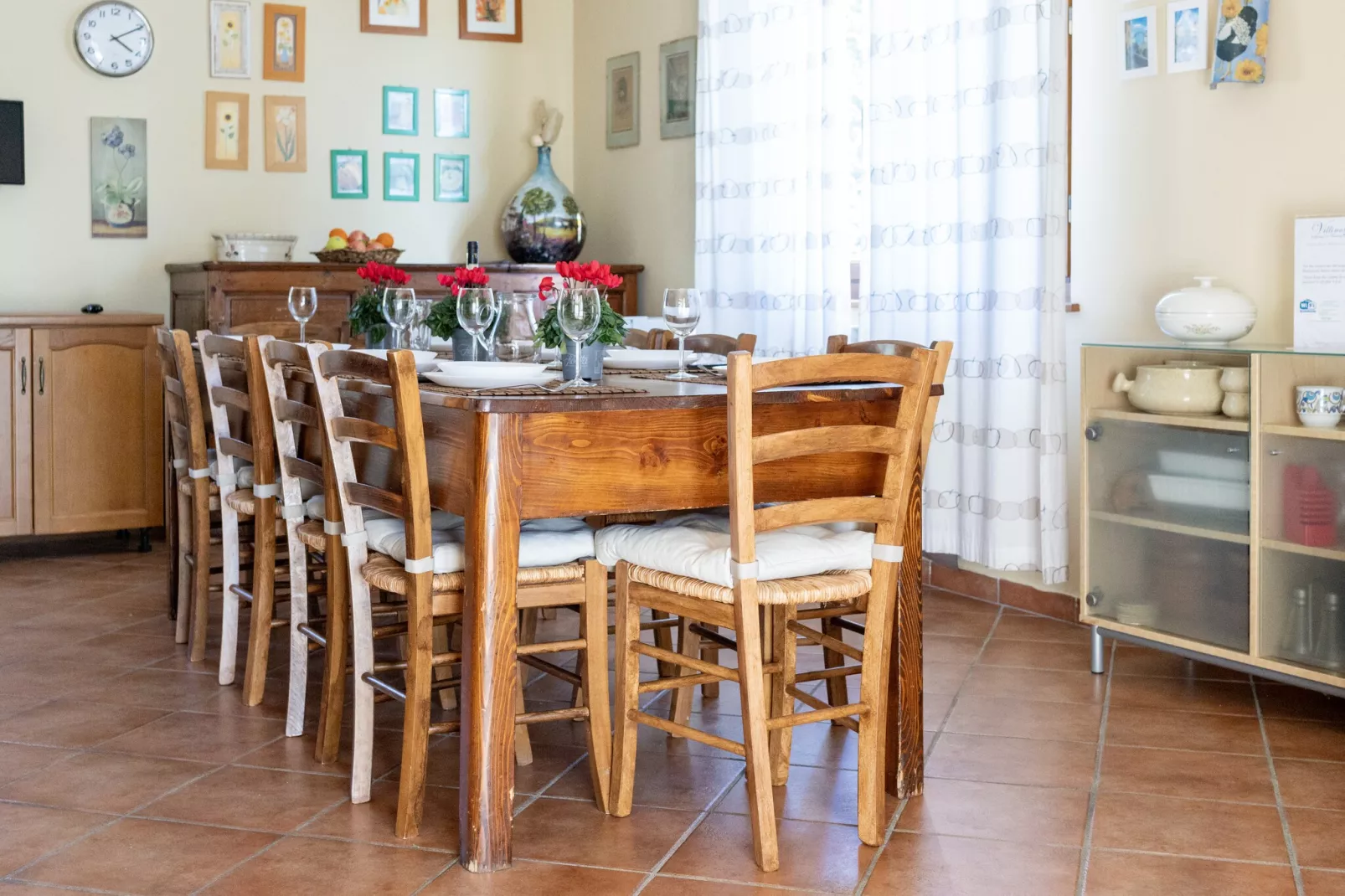 Villa a Loro Ciuffenna - Dining room