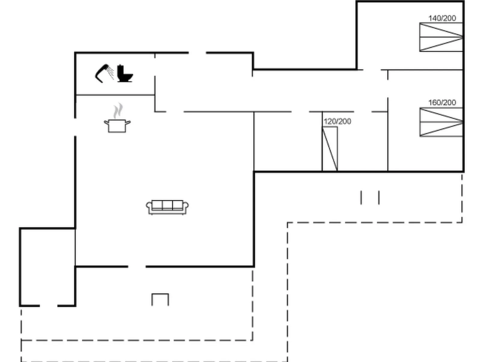 "Allaine" - 500m from the sea - Inside
