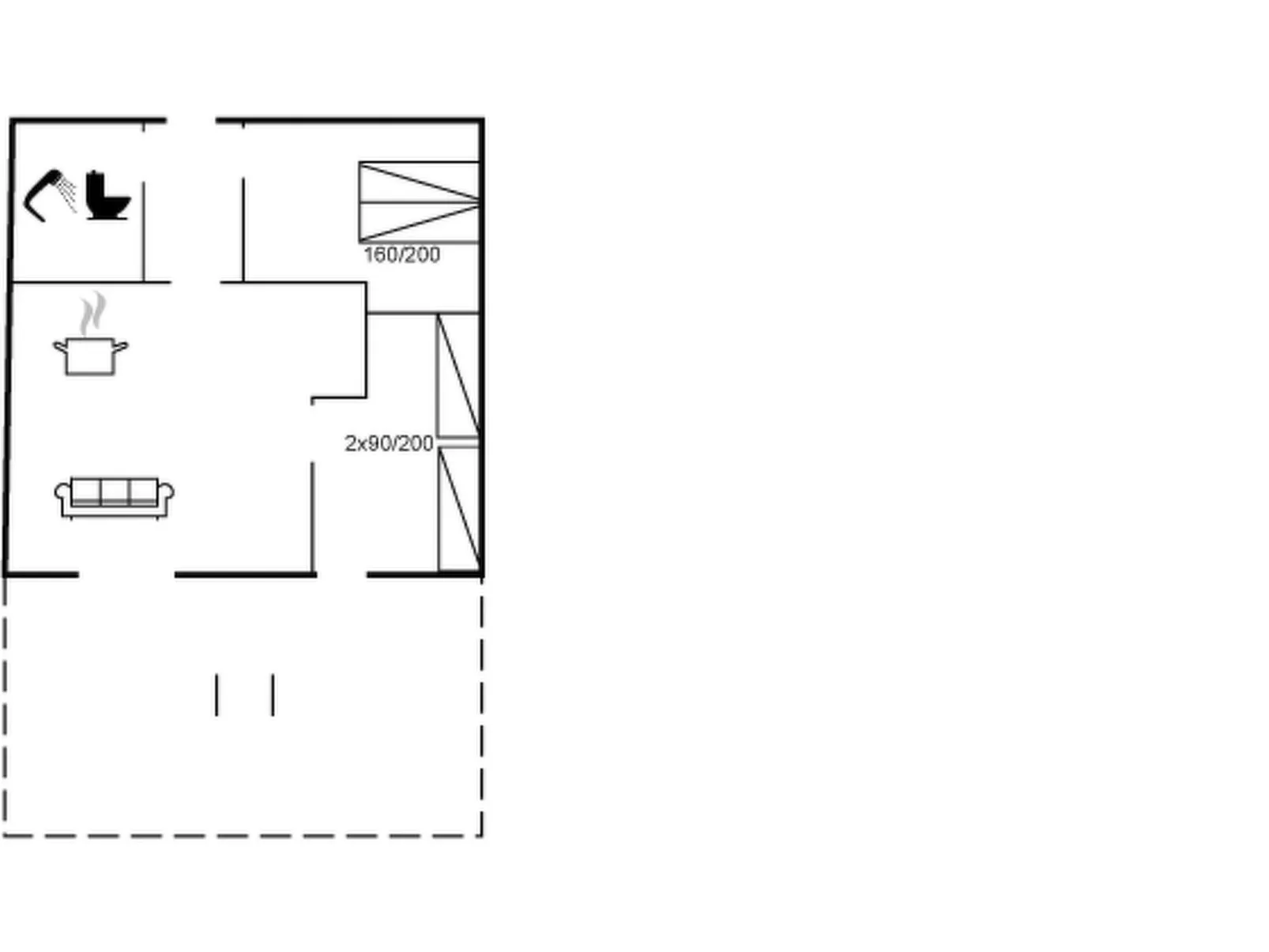 "Hedde" - 100m from the sea - Drinnen