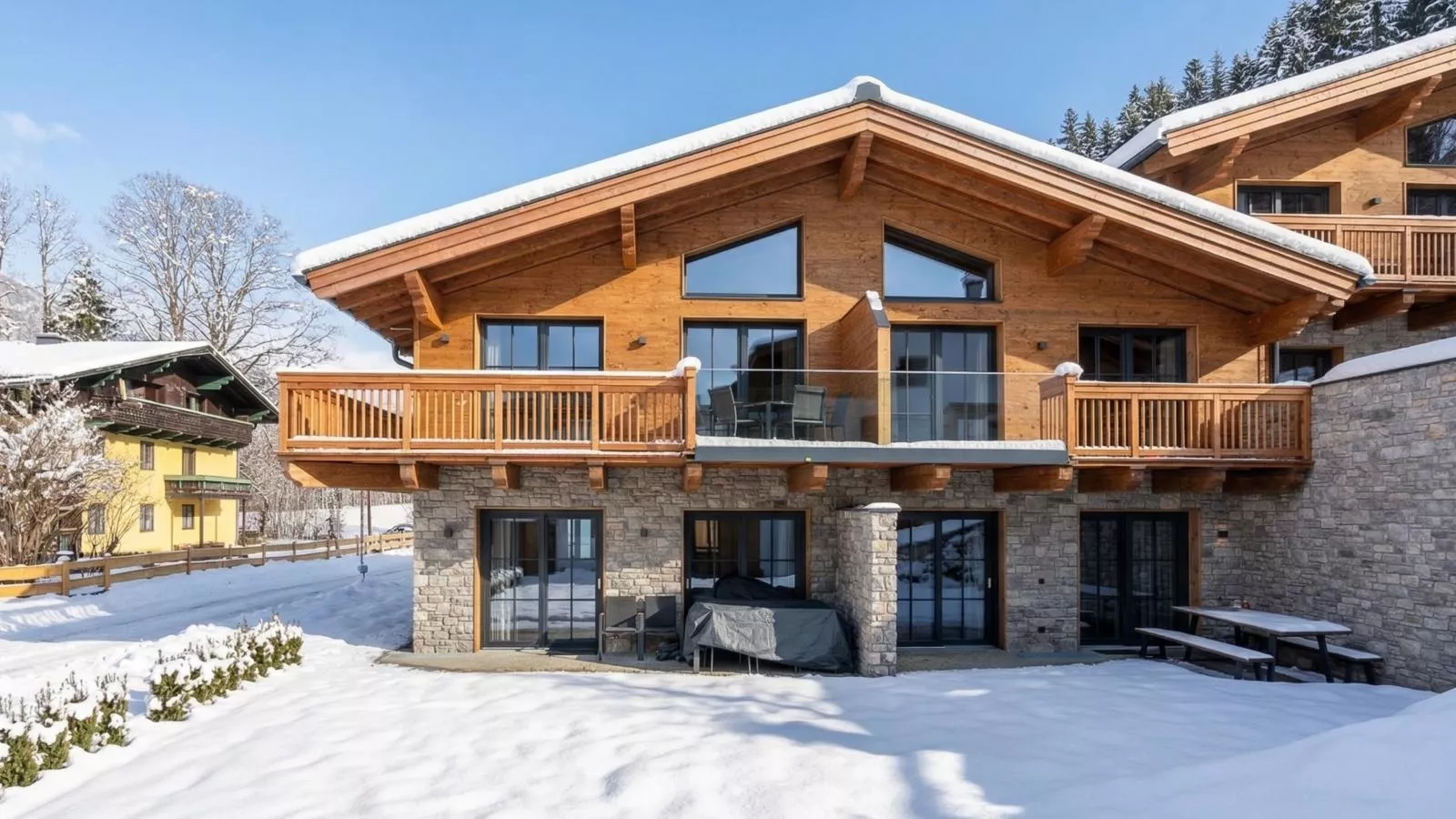 Tauernlodge Eben D1 - Exterior in winter
