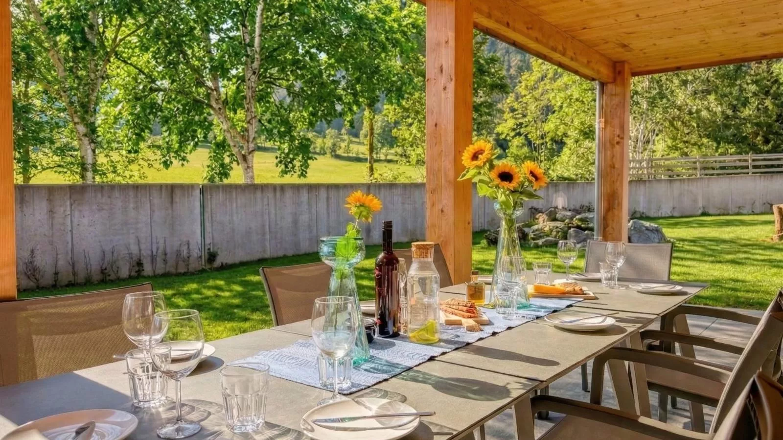 Alpenchalet am See - Terrasse / balcon