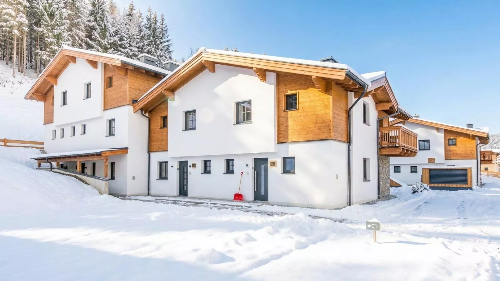Tauernlodge Eben D1 - Exterior in winter