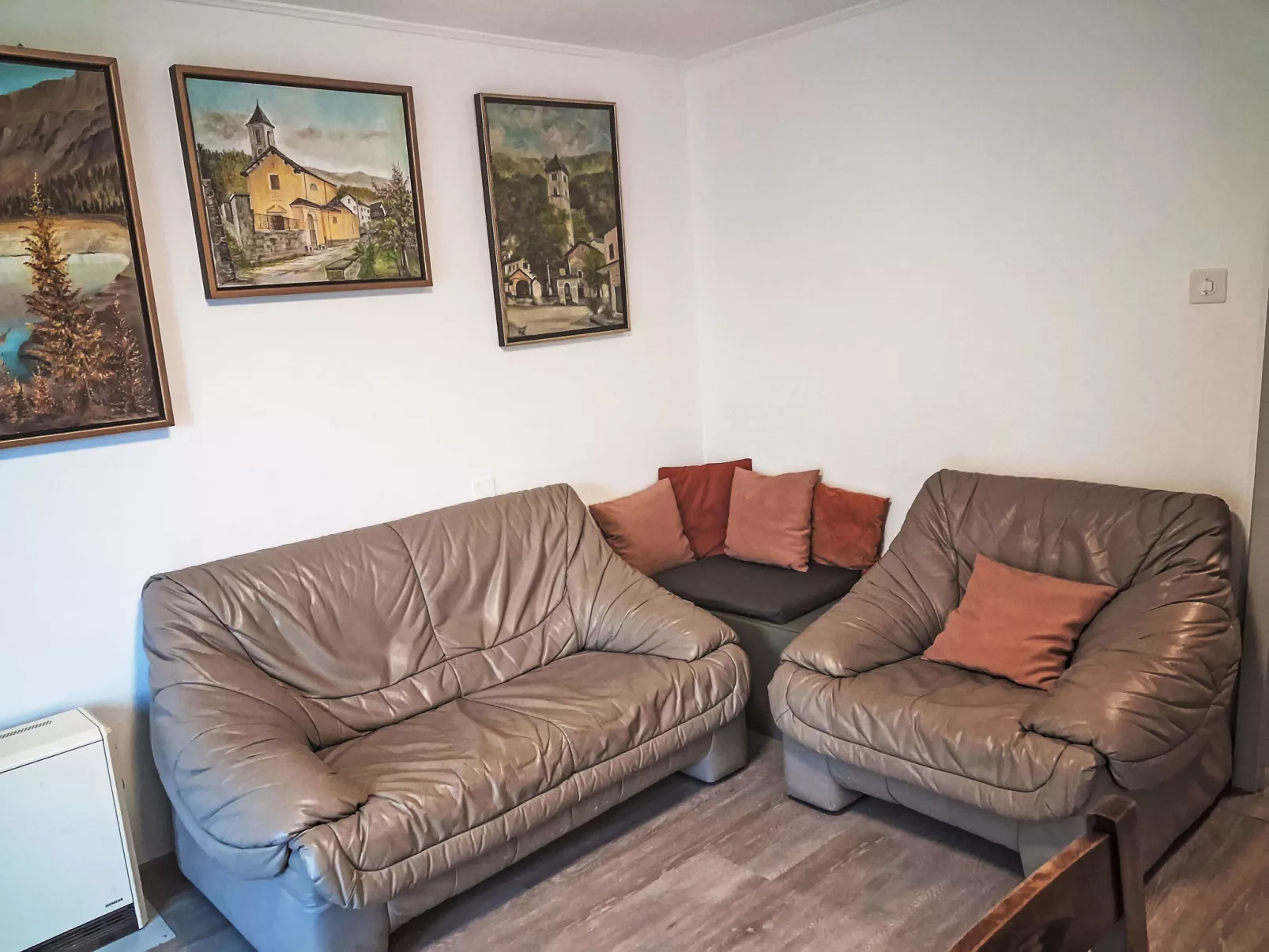 'Cà da Rör' mit Bergblick