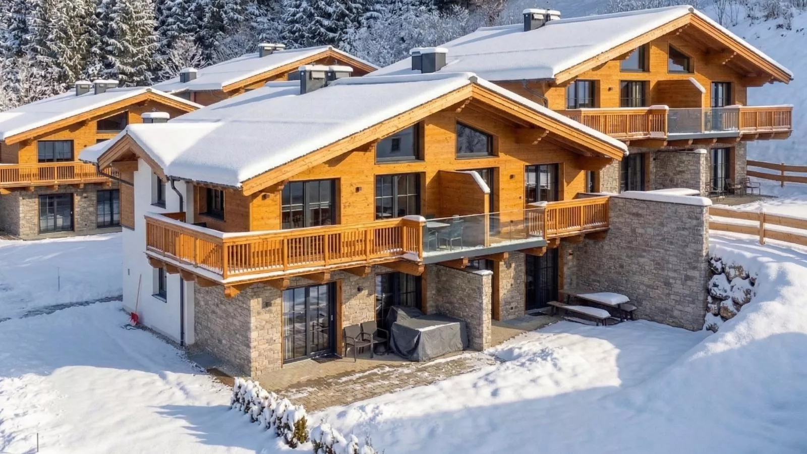 Tauernlodge Eben D1 - Exterior in winter