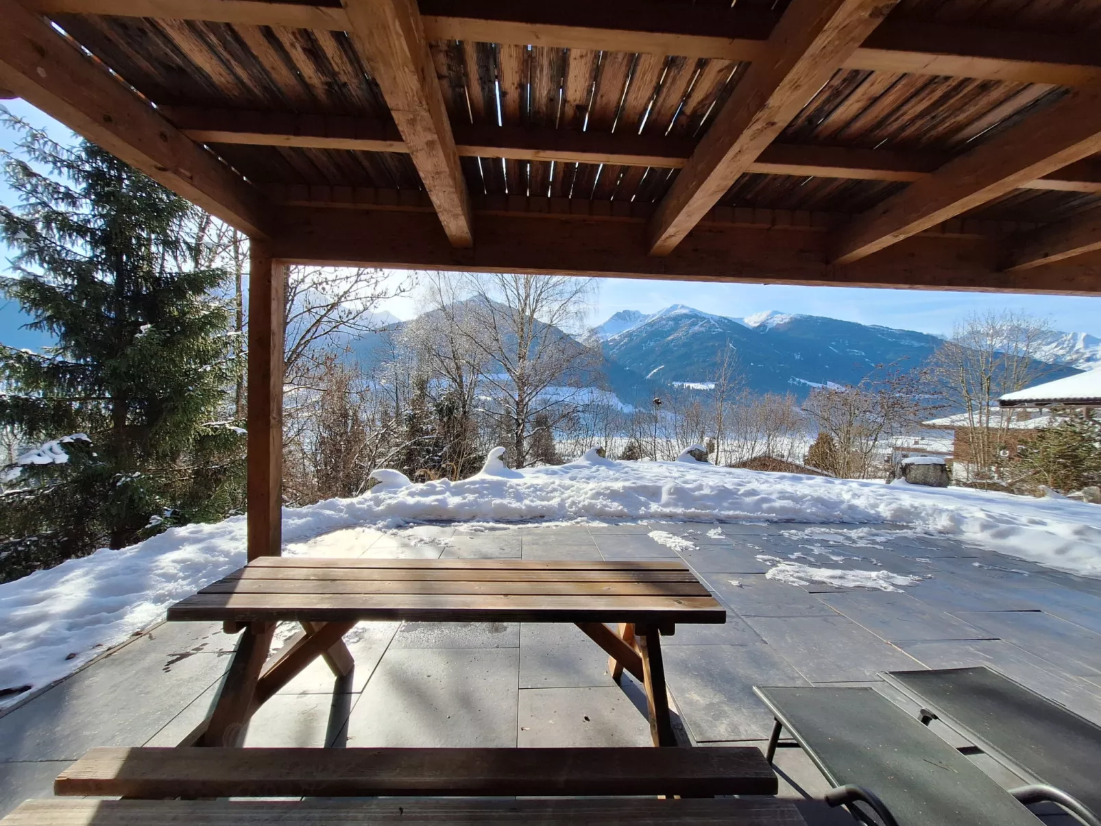 Chalet Dinkel in Niedernsill 8-B - Draußen