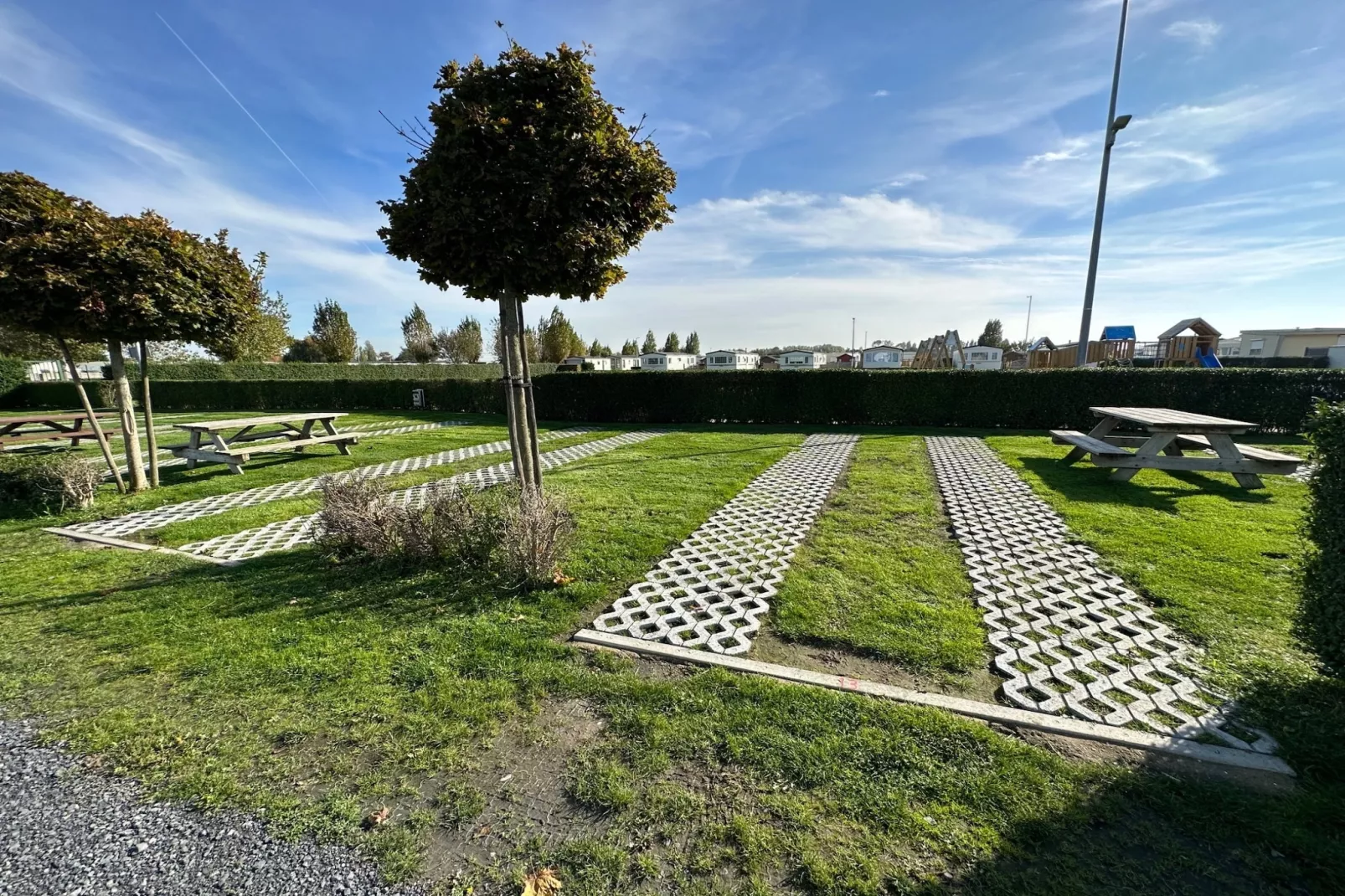 La Sirène - Parkeinrichtungen