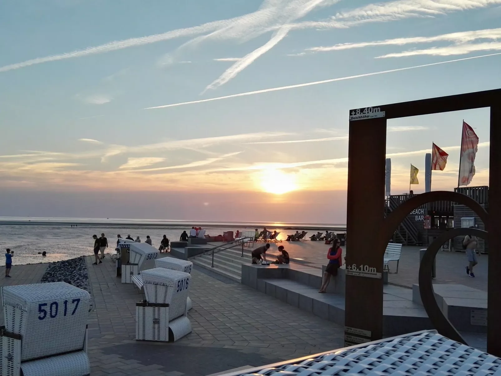 Haus Meeresbrise Wohn.Nr.4 mit Balkon - Draußen