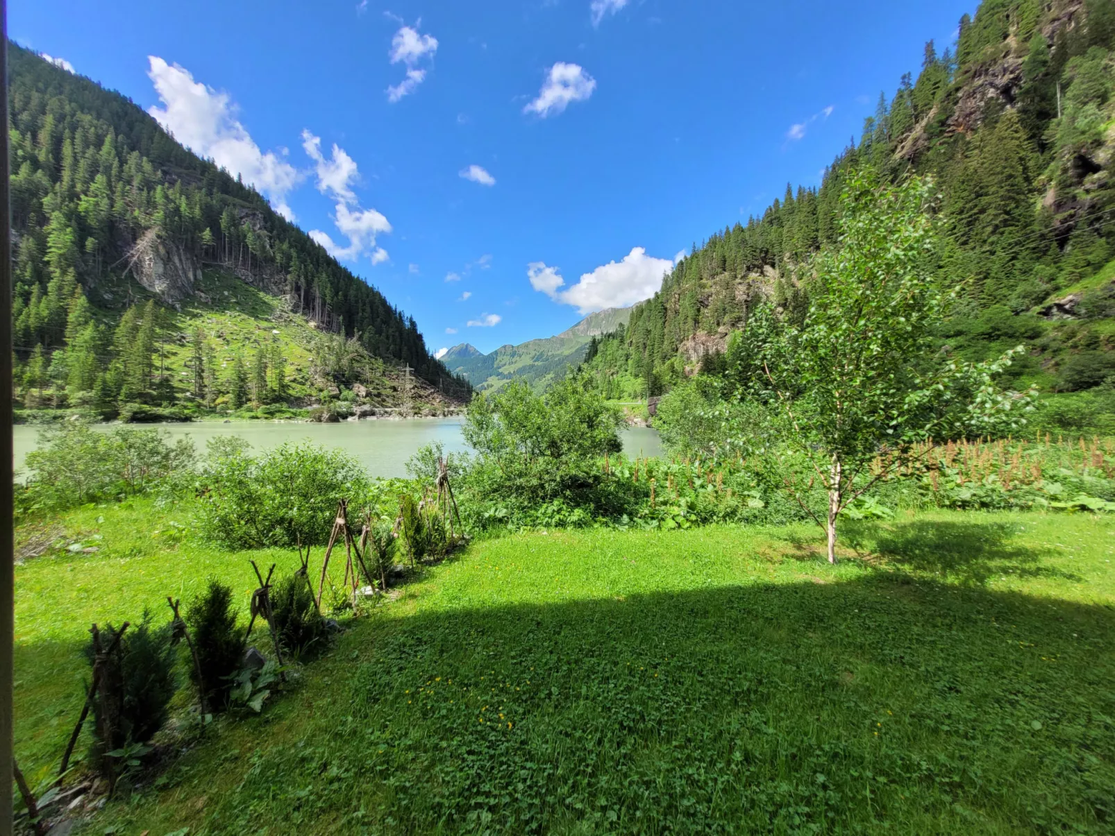 Lodge Weißsee 160 im Tauerndorf Enzingerboden - Draußen