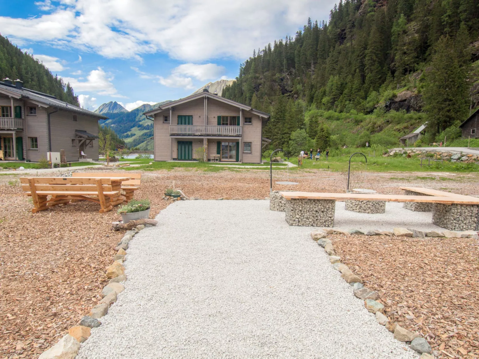 Lodge Weißsee 160 im Tauerndorf Enzingerboden - Draußen