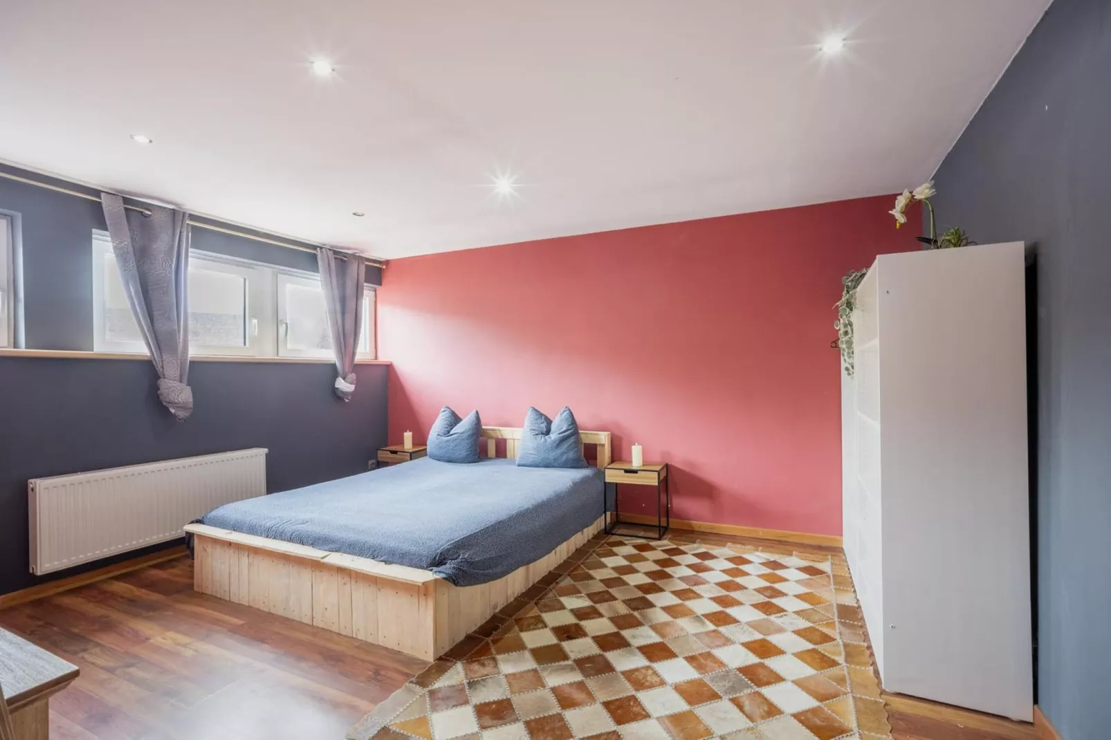 Magnifique maison de vacances pour 10 adultes avec pscine intérieure  Sauna Bains à remous et  Hamam - Chambre