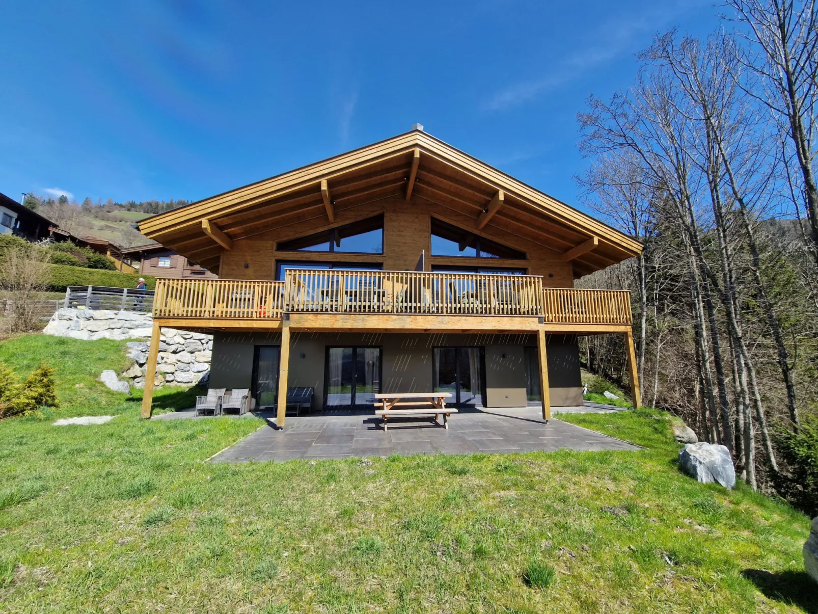 Chalet Dinkel in Niedernsill 8-B - Draußen