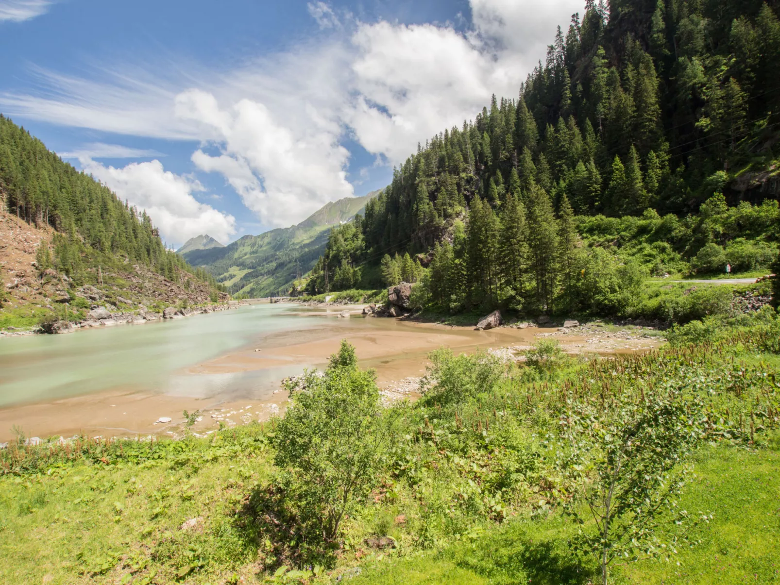 Lodge Weißsee 160 im Tauerndorf Enzingerboden - Draußen