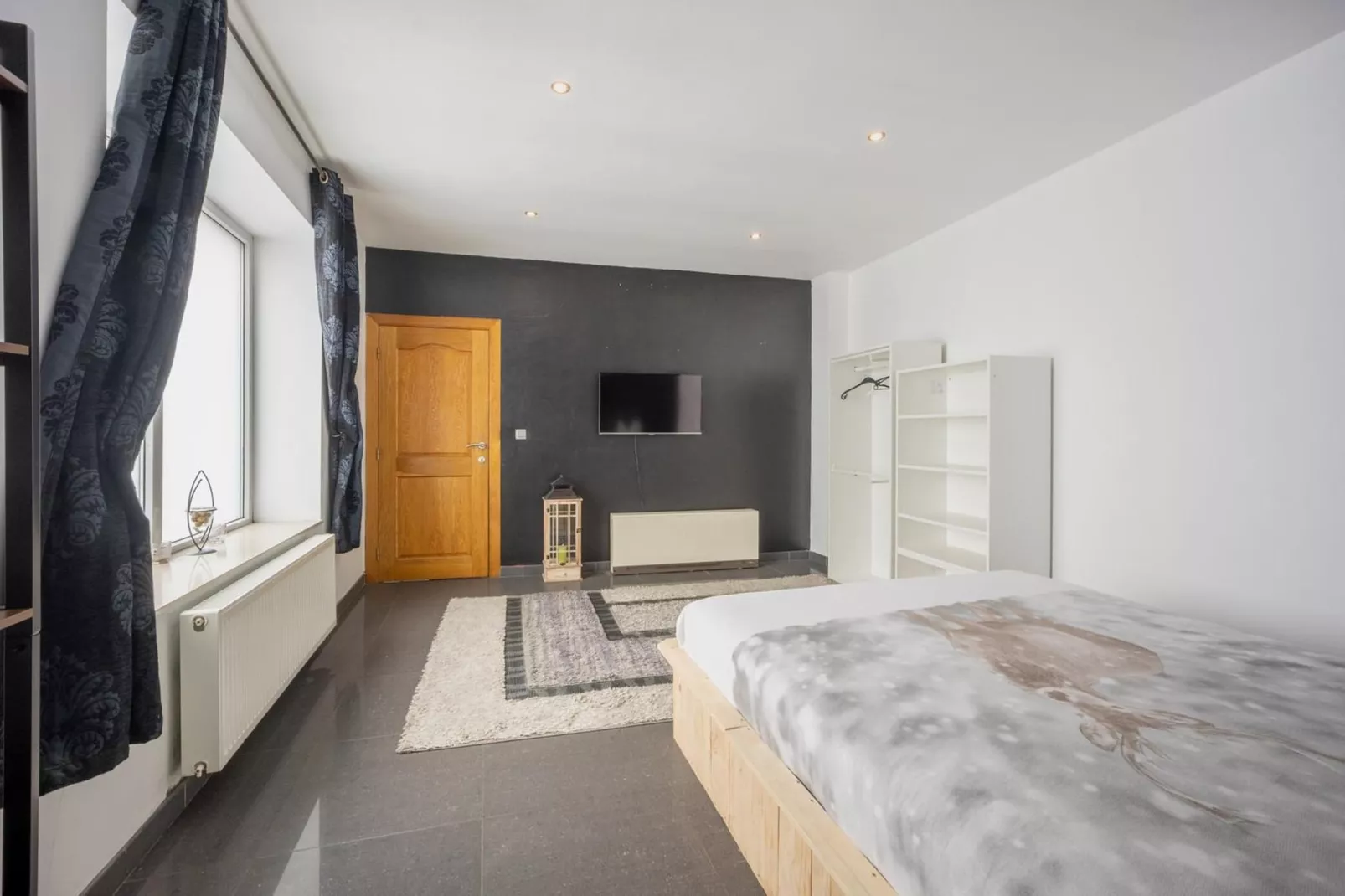 Magnifique maison de vacances pour 10 adultes avec pscine intérieure  Sauna Bains à remous et  Hamam - Chambre