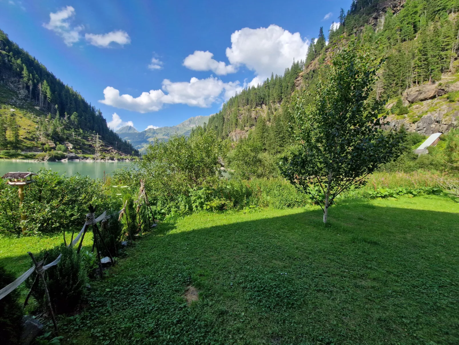 Lodge Weißsee 160 im Tauerndorf Enzingerboden - Draußen
