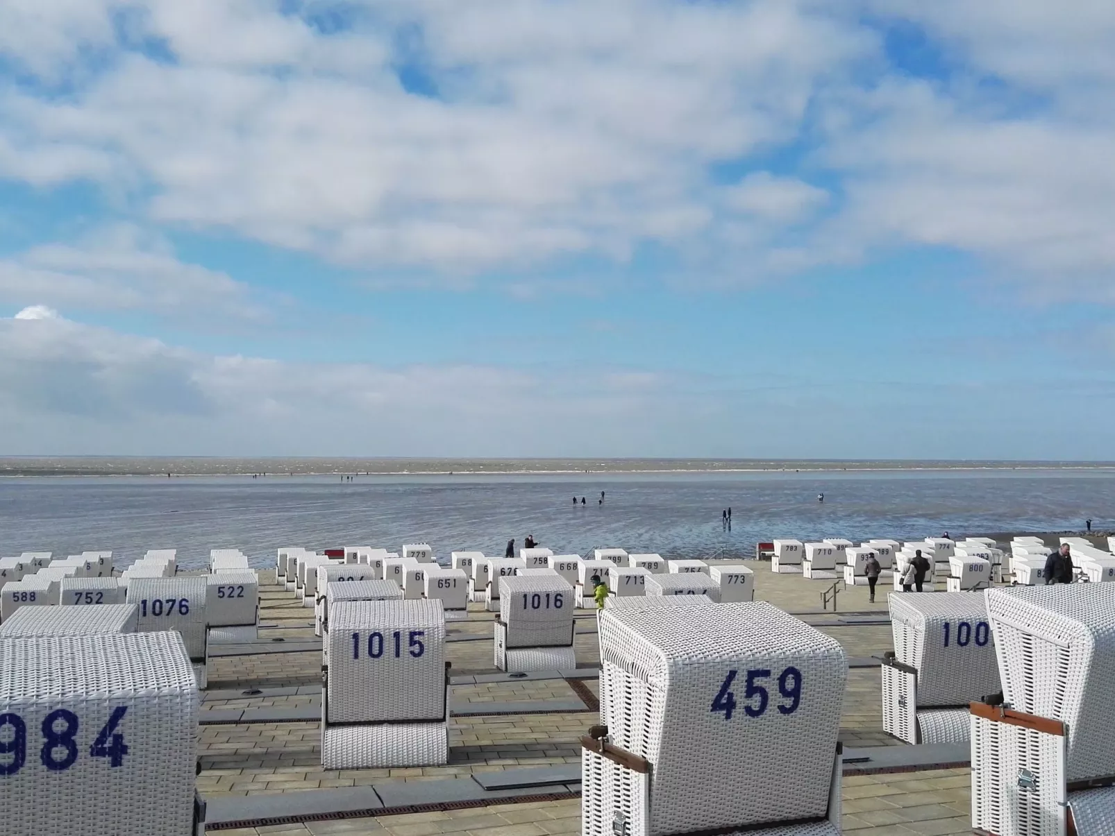 Haus Meeresbrise Wohn.Nr.4 mit Balkon - Draußen