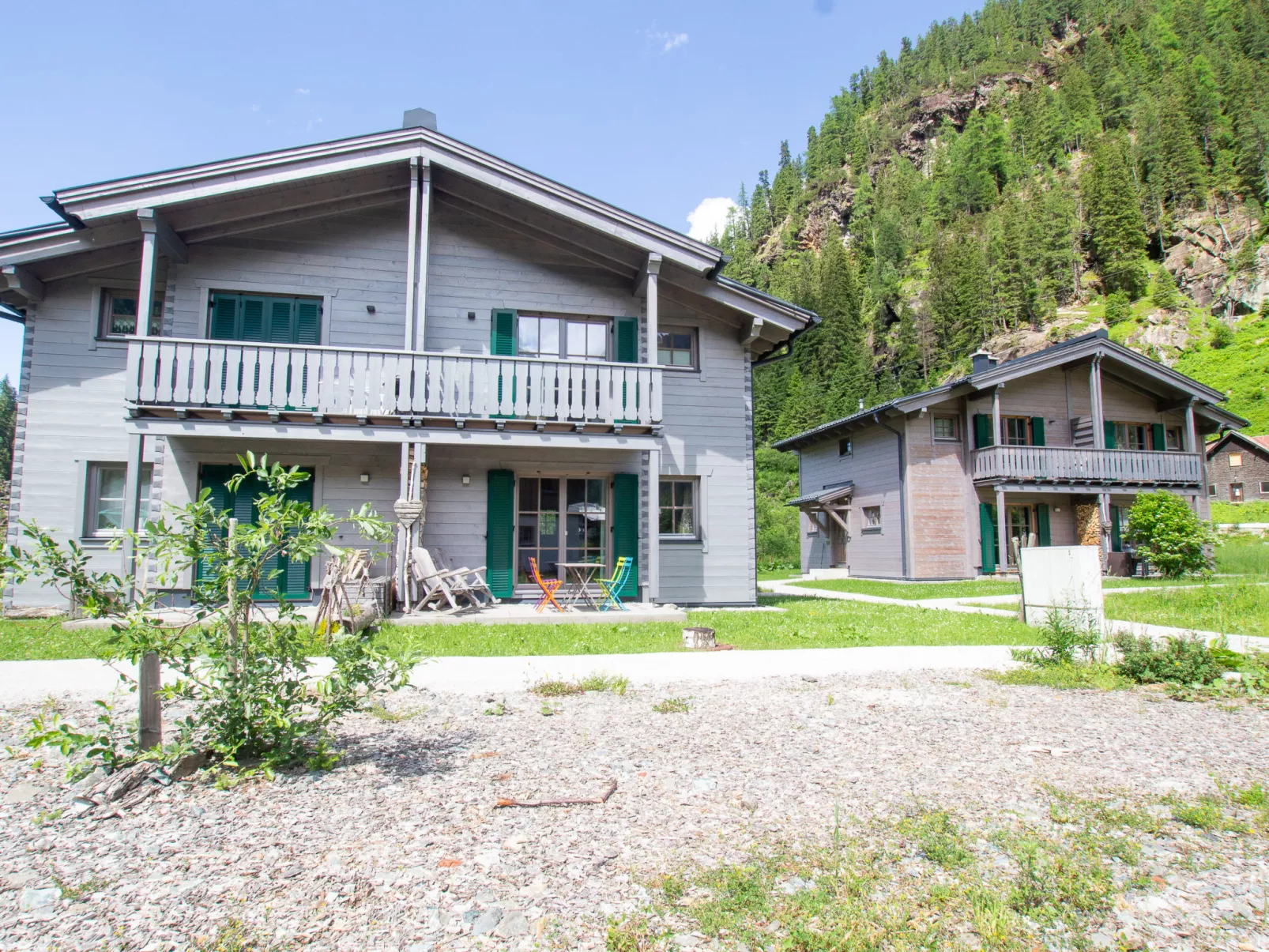 Lodge Weißsee 160 im Tauerndorf Enzingerboden - Draußen