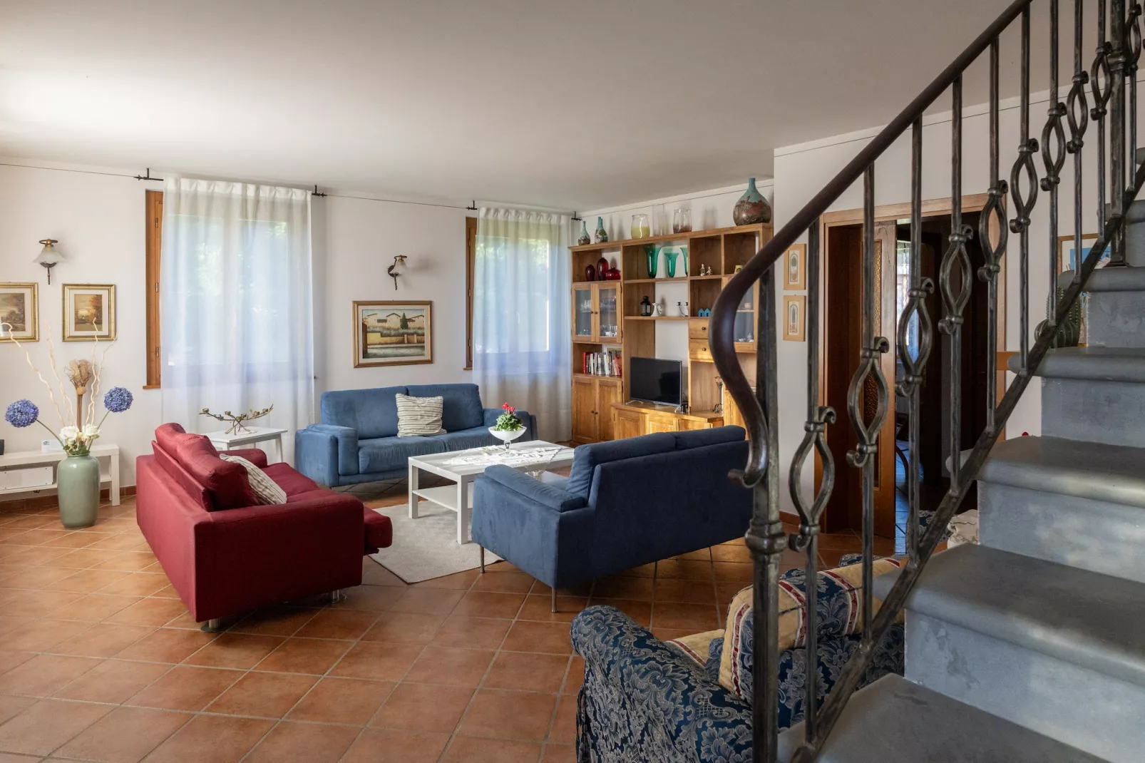 Otto a Loro Ciuffenna - Living room