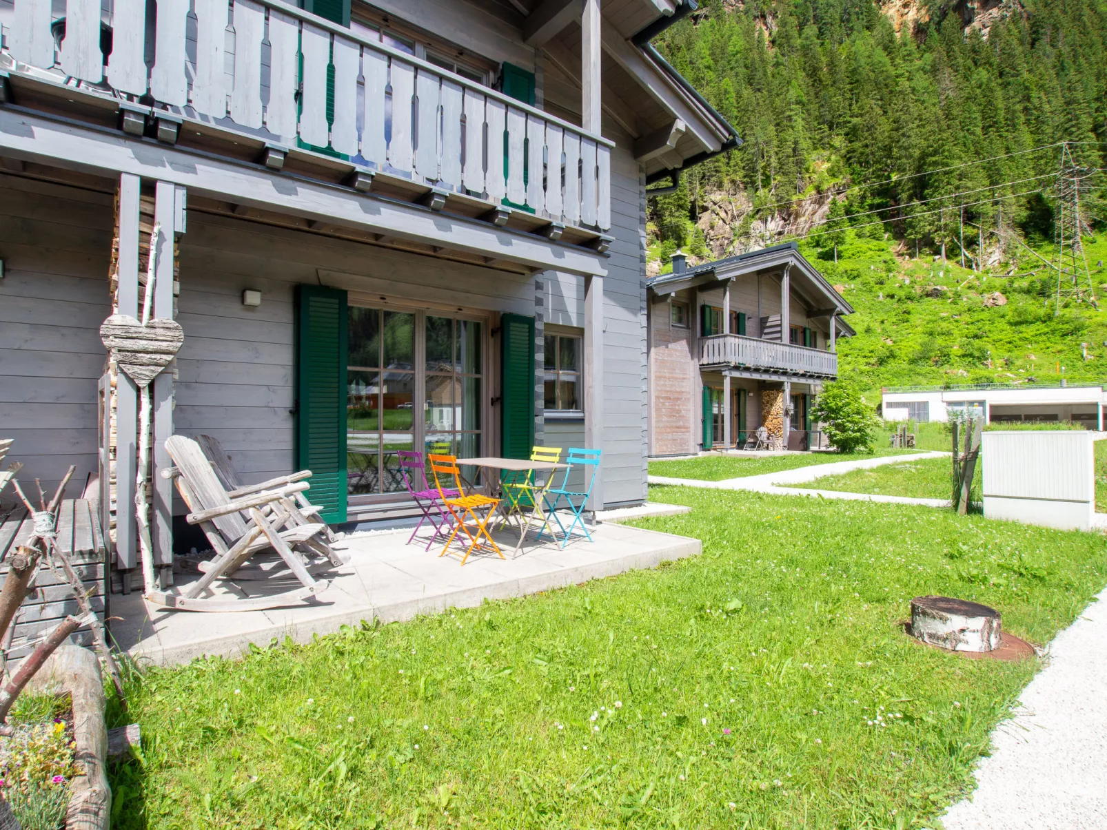 Lodge Weißsee 160 im Tauerndorf Enzingerboden - Draußen