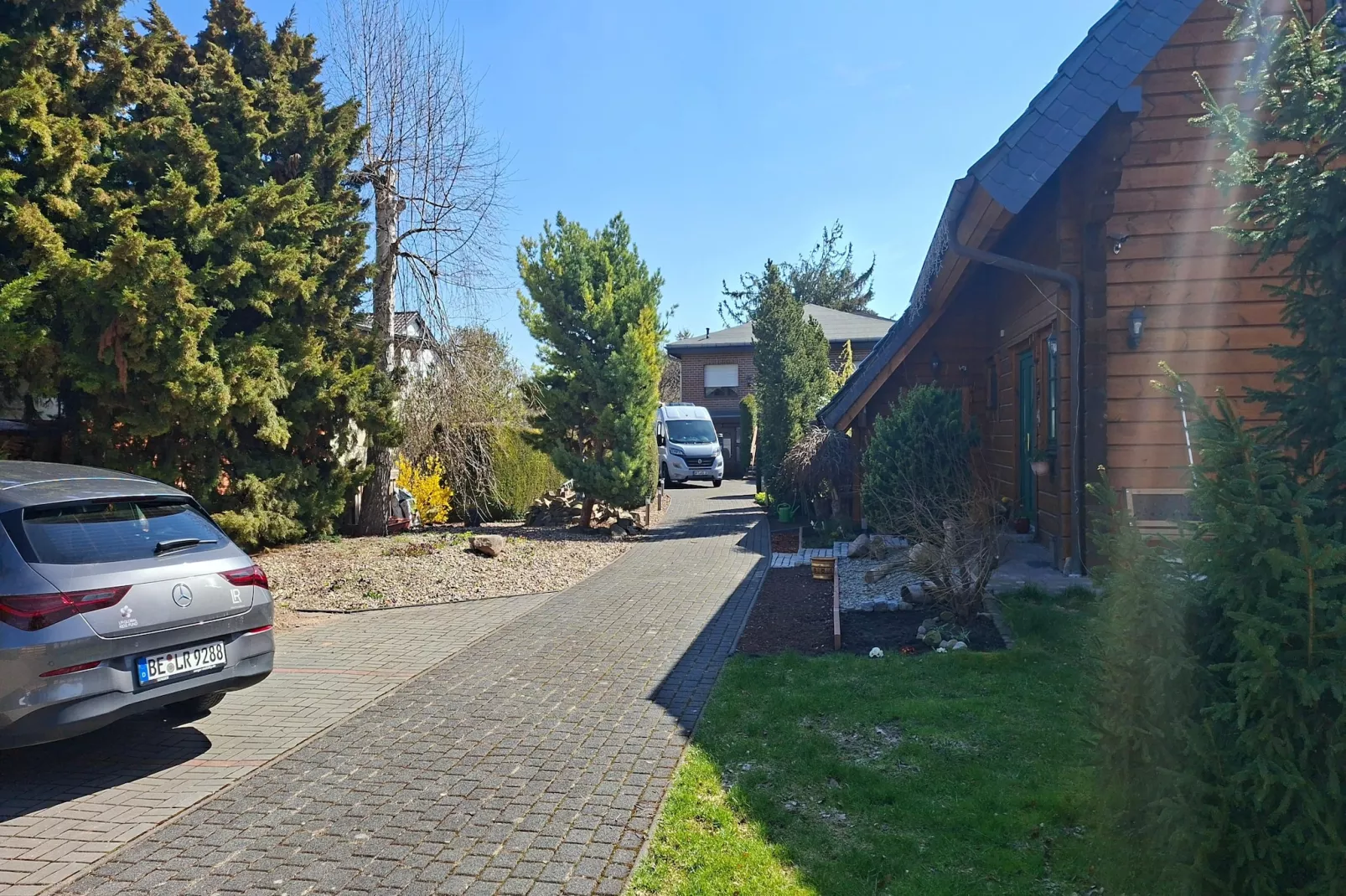 Ferienwohnung OG Staßfurt Schnittke - Terrasse / balcon