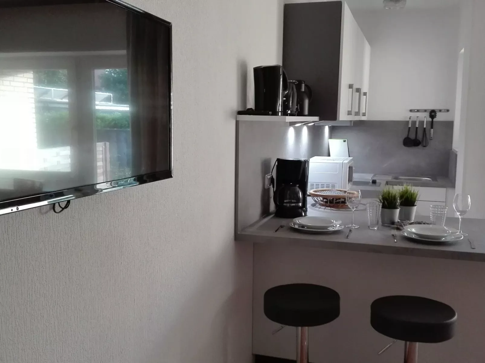 Haus Meeresbrise Wohn.Nr.4 mit Balkon - Drinnen