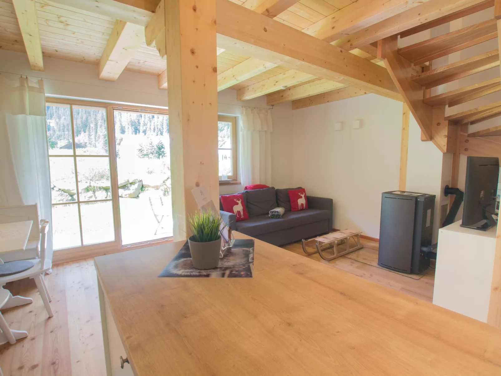 Lodge Enzian 194 im Tauerndorf Enzingerboden - Drinnen