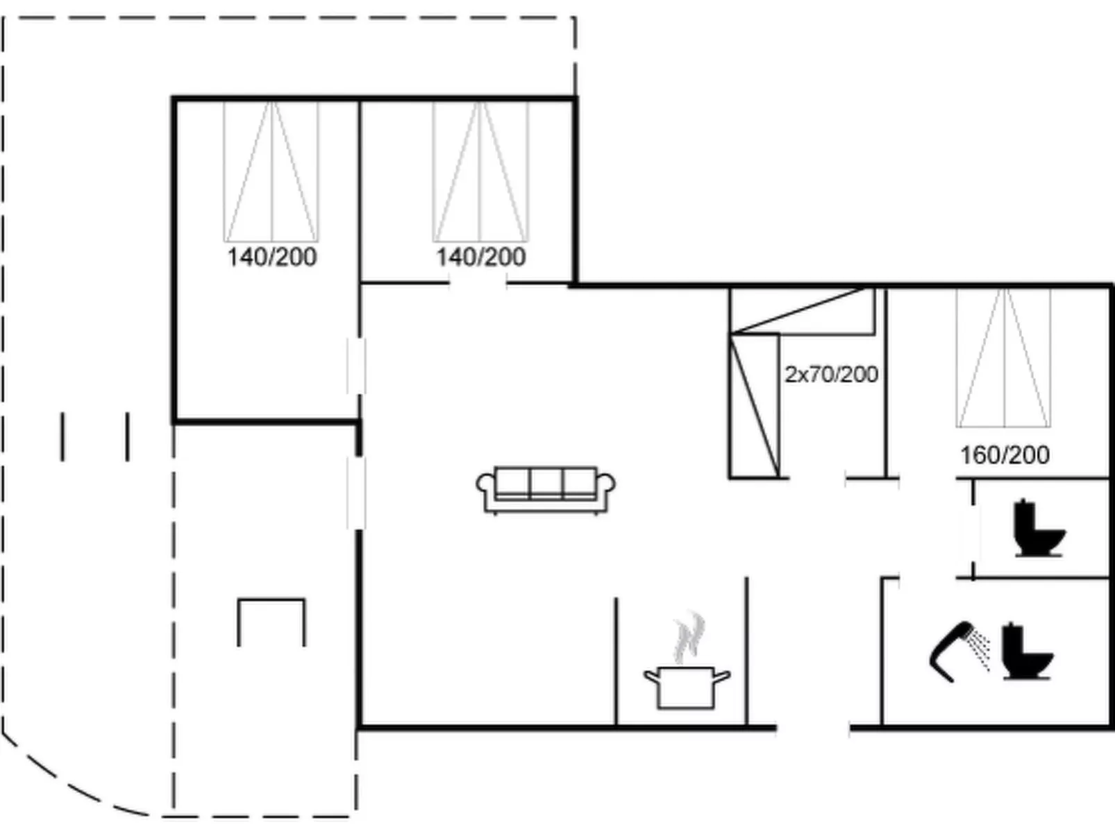 "Hava" - 250m from the sea