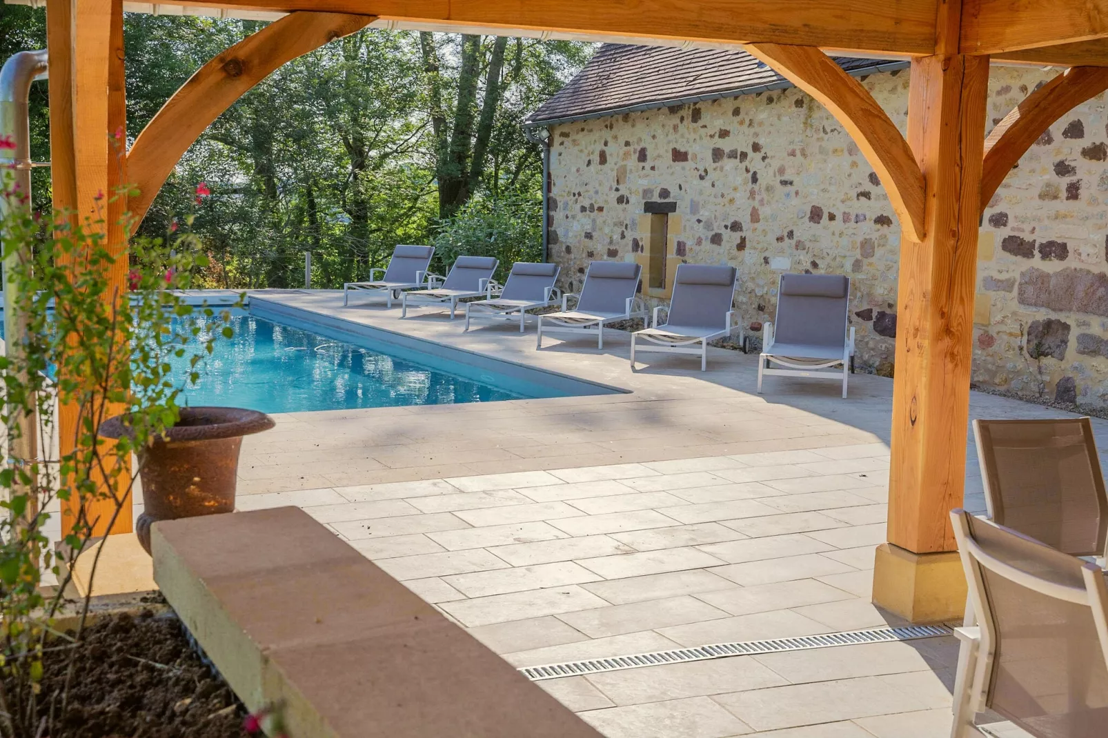 La Gardelle-Schwimmbad