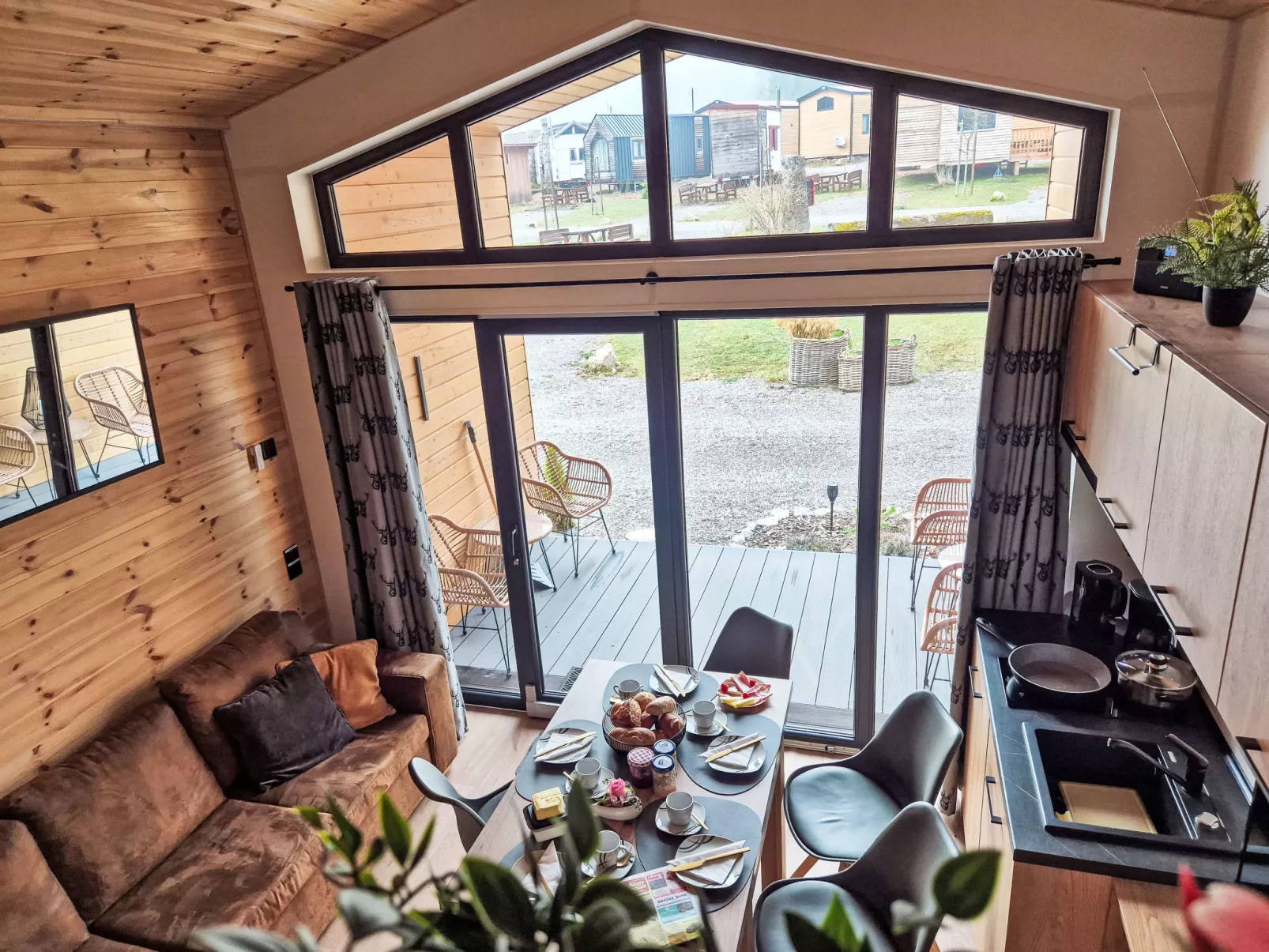 Tiny Haus Glockenalm-Chalet Wendelstein - Inside