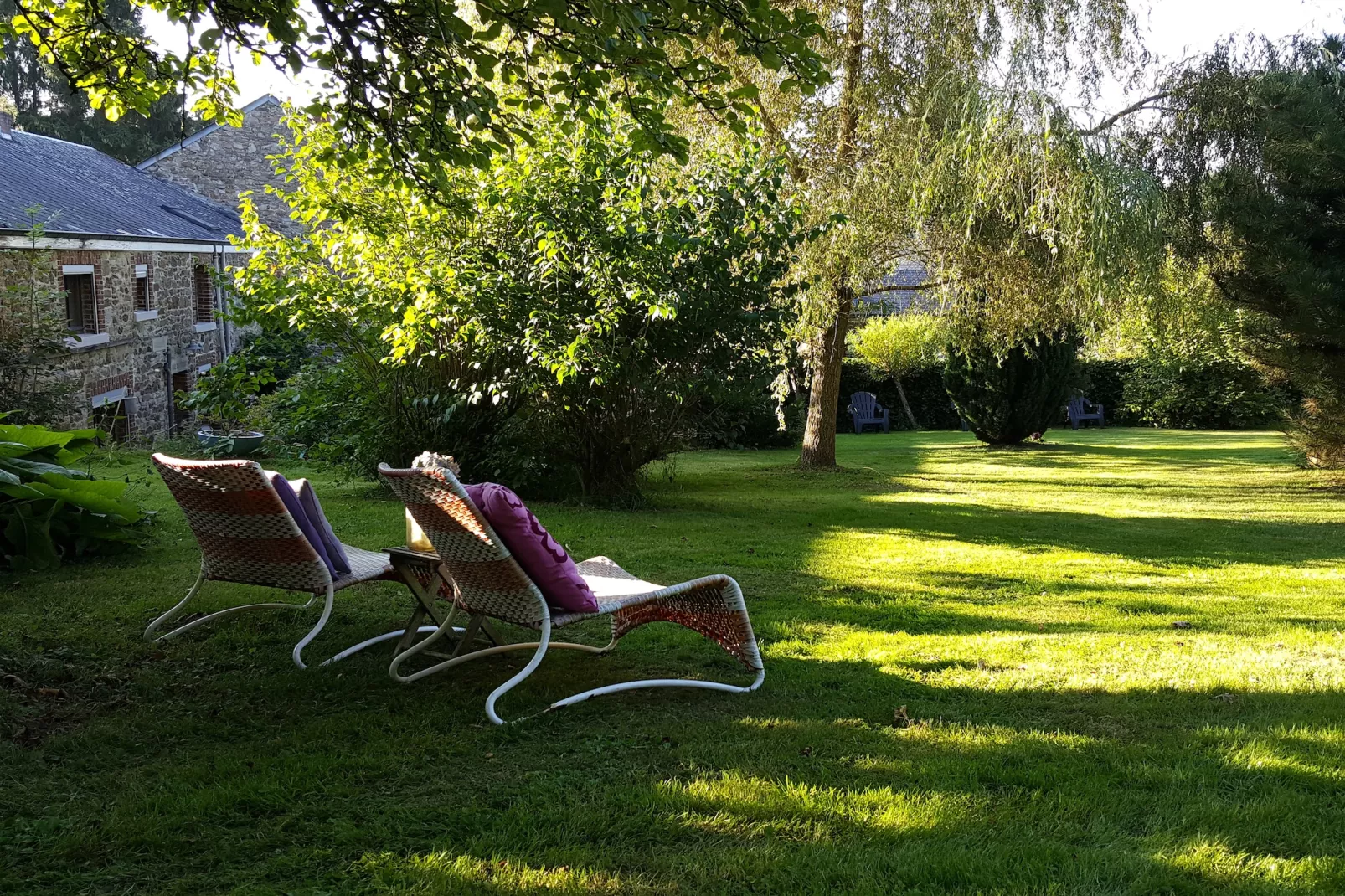 Au Foyer - Garten Sommer