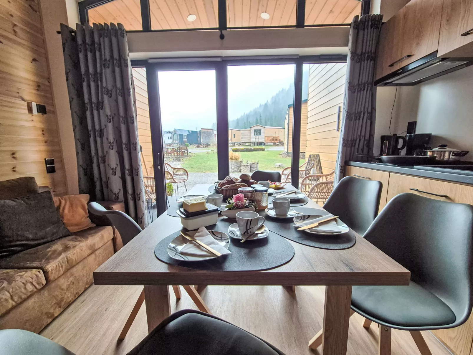 Tiny Haus Glockenalm-Chalet Wendelstein - Inside