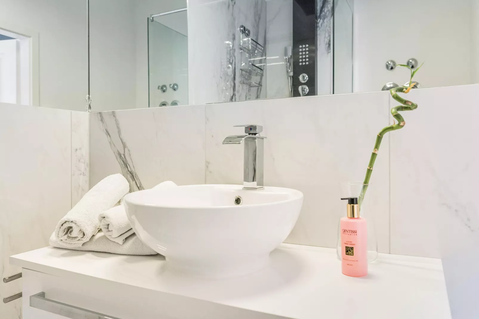 Apartment für Monteure Bad Camberg - Bathroom