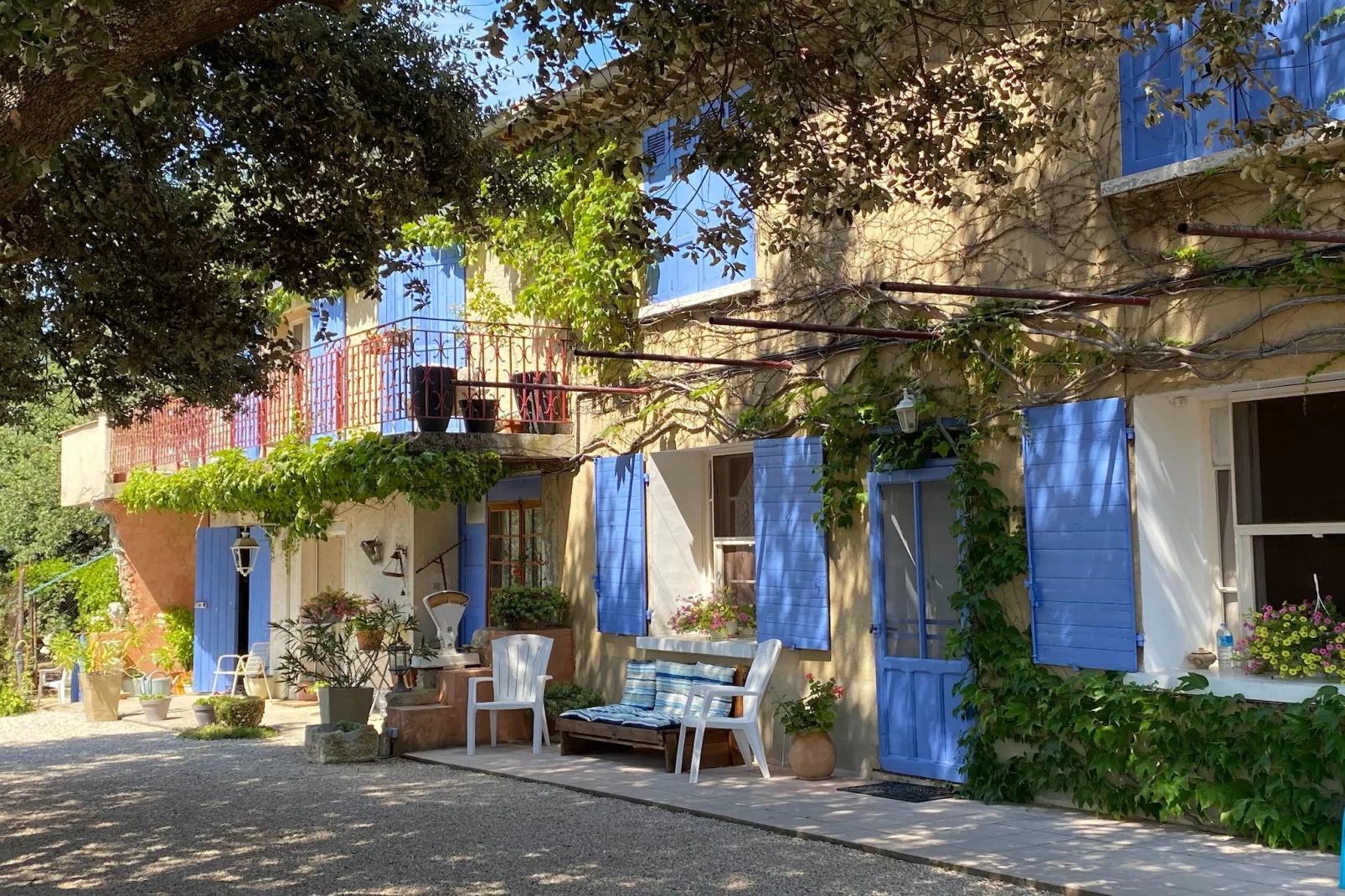 Maison de vacances Pertuis - Außenbereich Sommer
