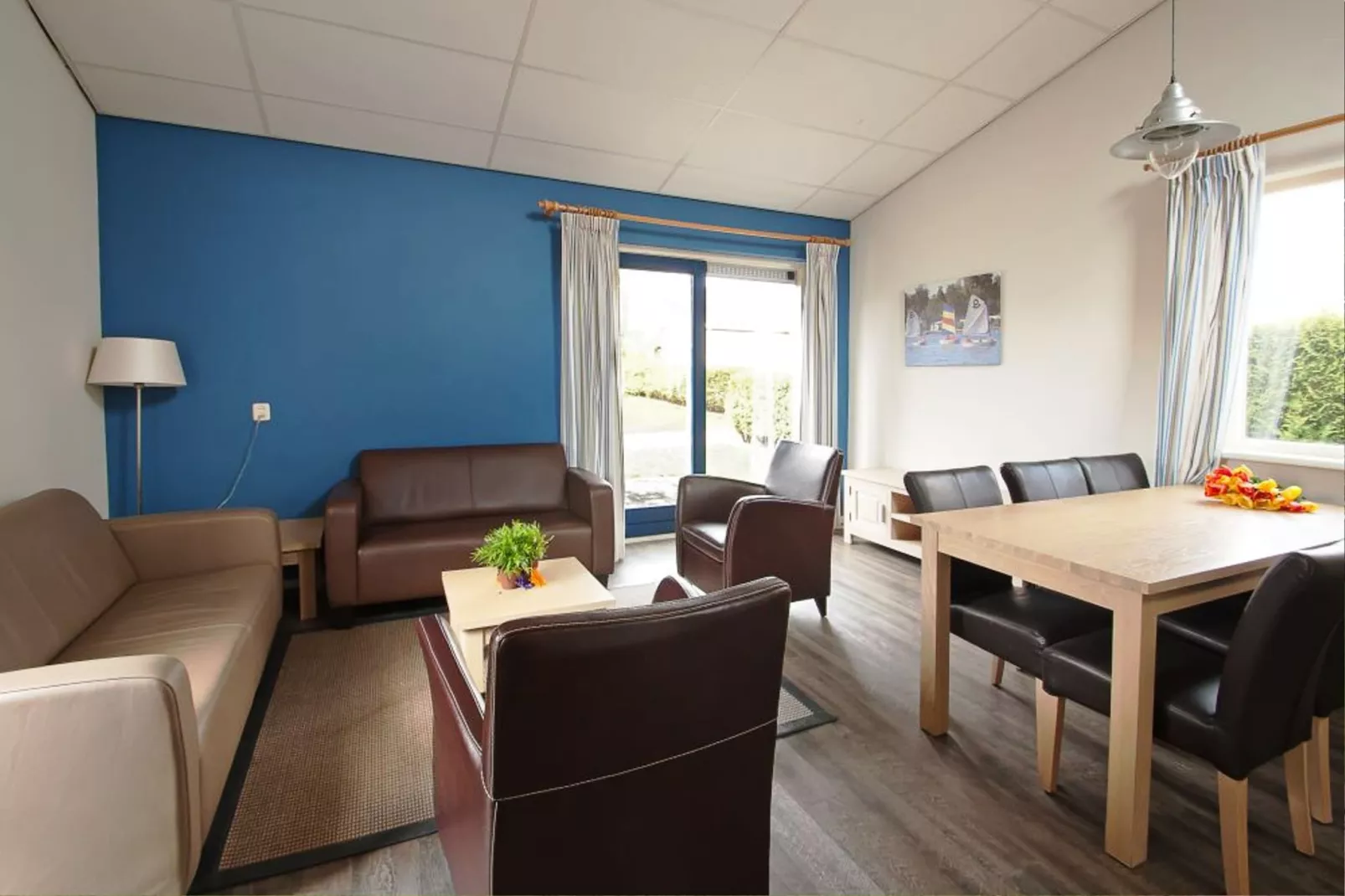 Vakantiepark Bergumermeer 7 - Wohnzimmer