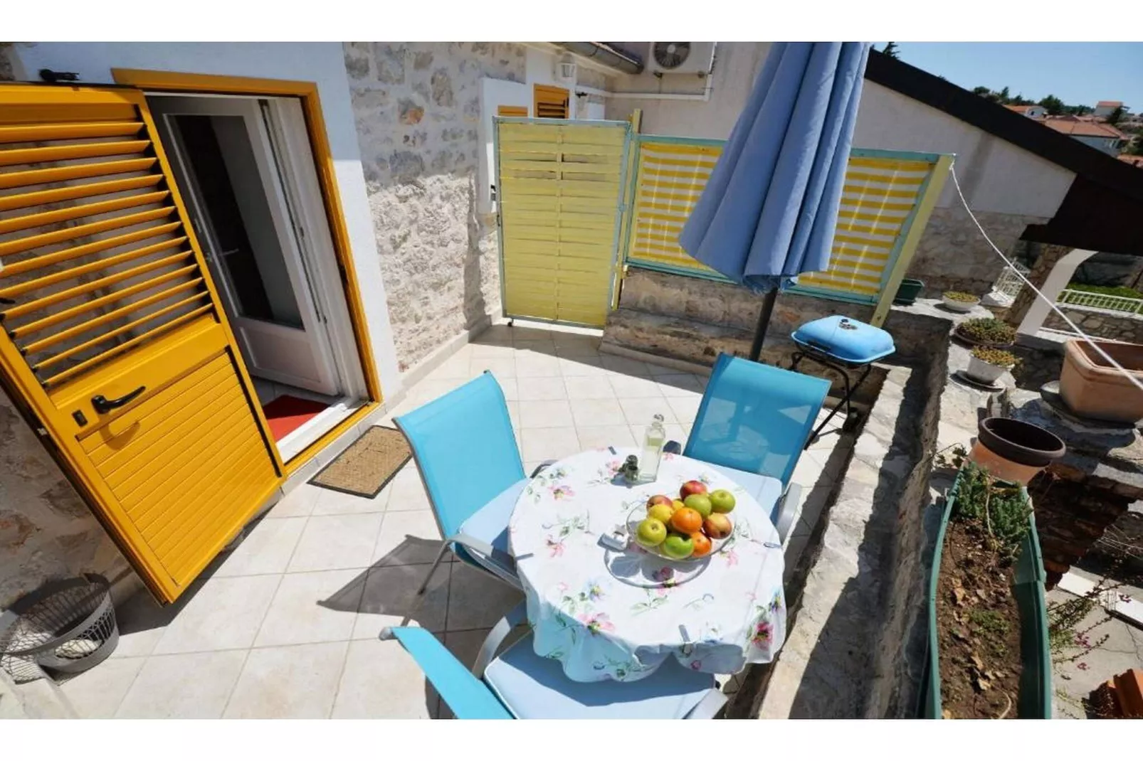 Apartments Sunce - Blue A2 - Terrasse/Balkon