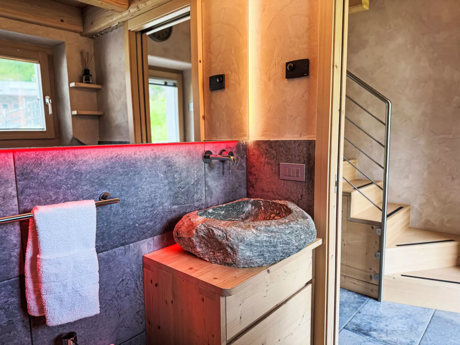 Chalet 'Casa al Pozzo' mit Bergblick - Dedans