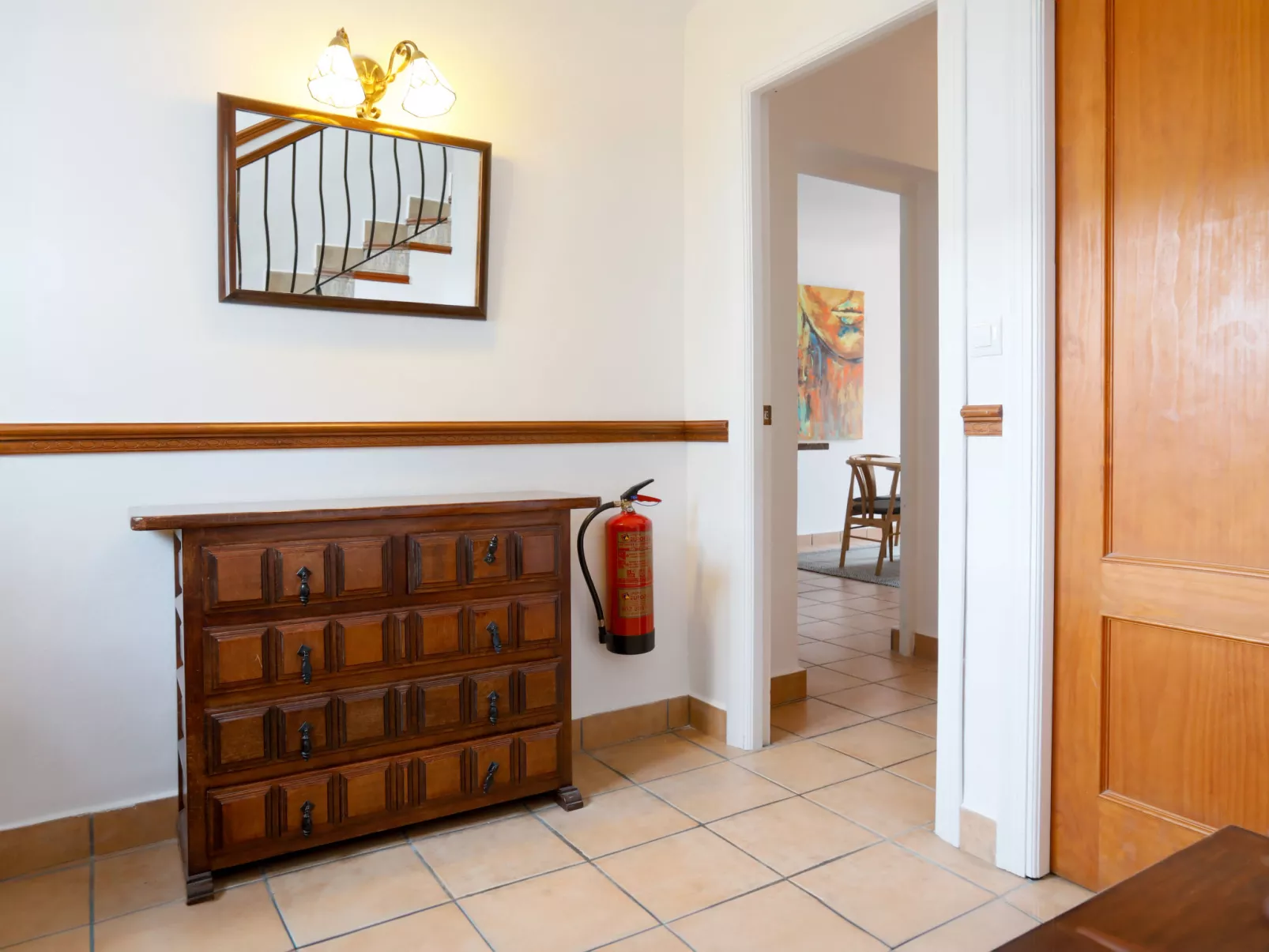 Los Olivos de Capistrano - Drinnen