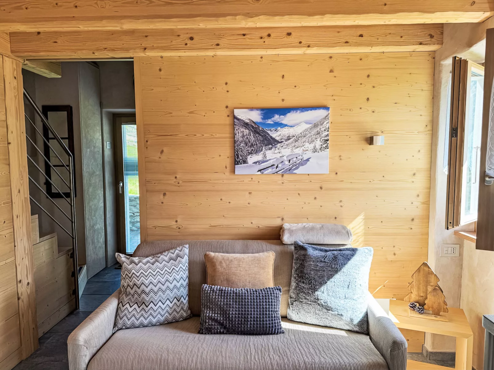 Chalet 'Casa al Pozzo' mit Bergblick - Dedans