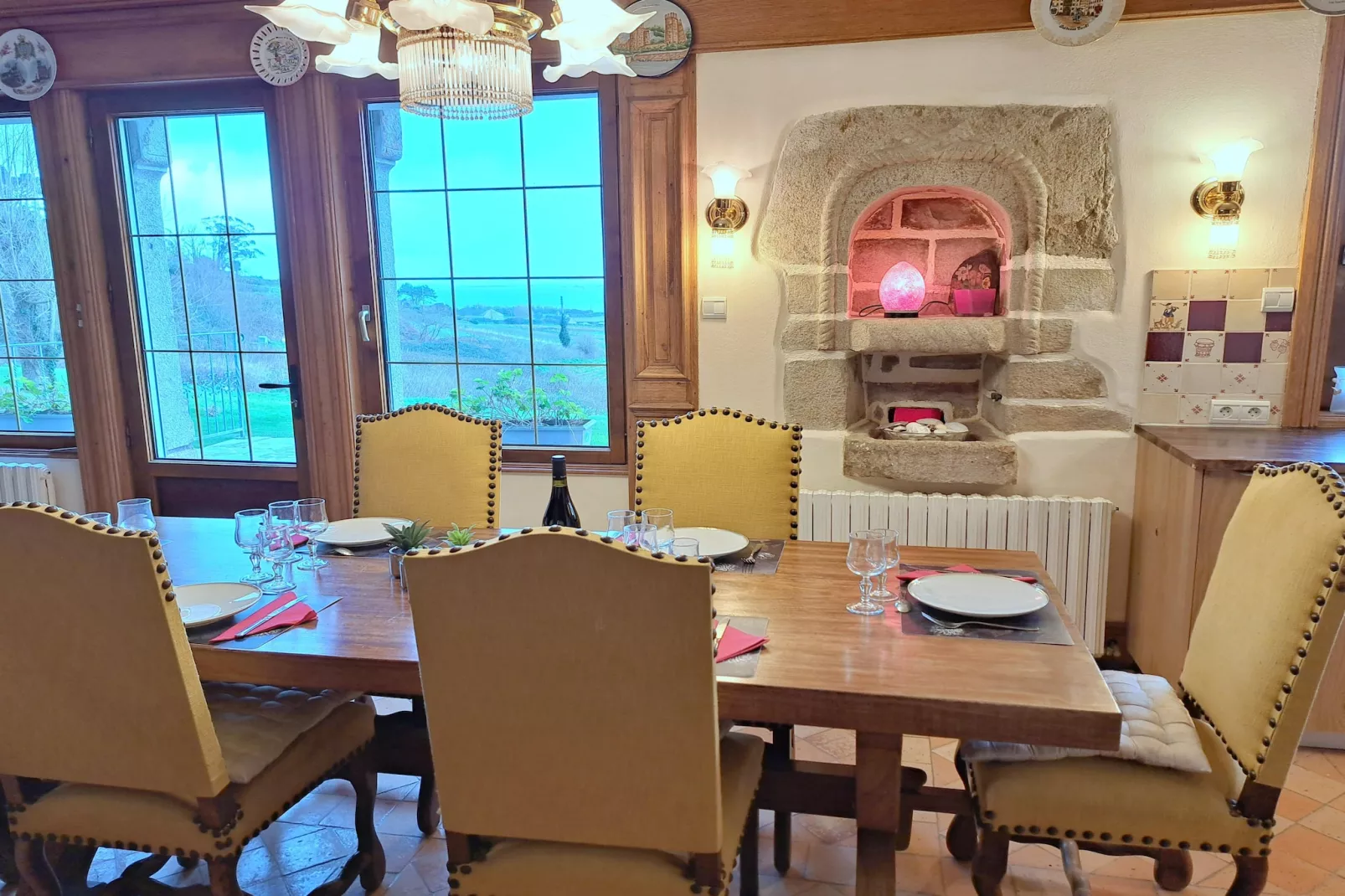 Granitsteinhaus in St Pol-de-Léon - Dining room