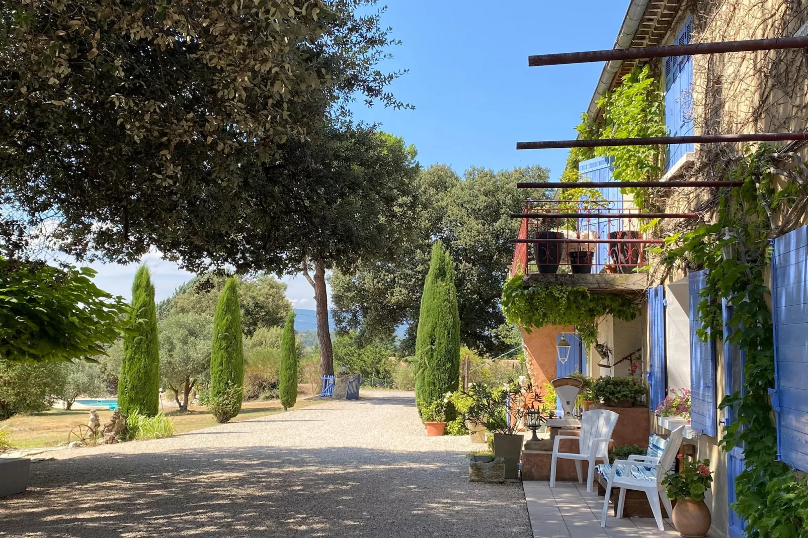 Maison de vacances Pertuis - Garten Sommer