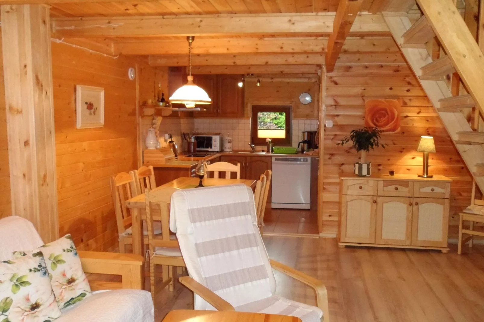 Domki letniskowe dla 4 osób Sarbinowo-Living room