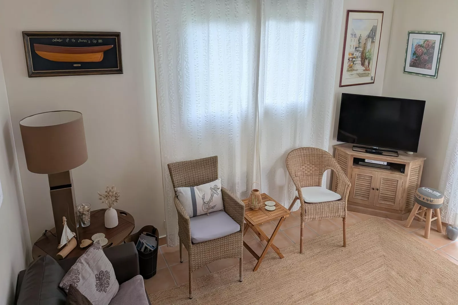 Ferienhaus Plounéour-Brignogan-Plages - Salon