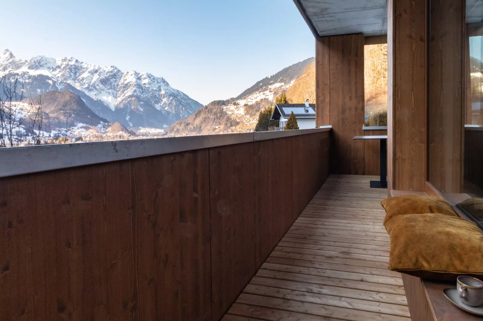Resort Silvretta 2 - Terrasse / balcon